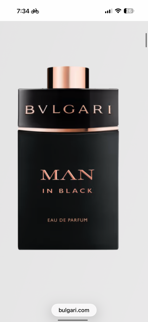 BVLGARI MAN IN BLACK 3.4 OZ Eau de parfum